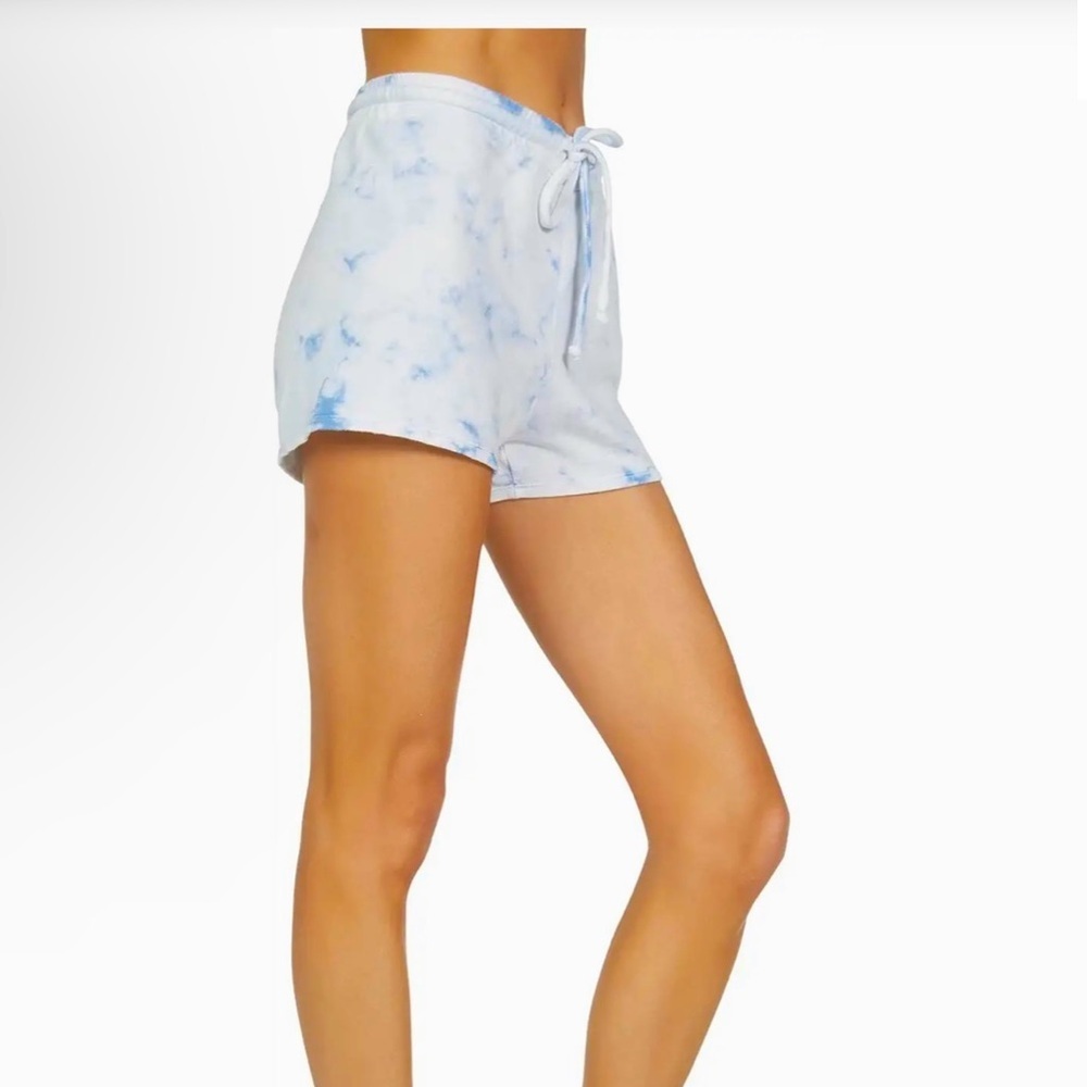 Michael Lauren® MSRP $88 Vito Marbled 100% Cotton Sweatshorts NWT - Picture 2 of 3